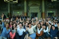 Nobel Laureate Prof Yunus Inspires French Youth to Social Business