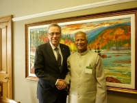 Yunus meets Finance Minister of Canada