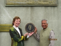 Yunus Launches Mary Robinson Centre in Ireland