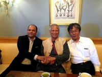 Yunus Addresses Innovation for Cool Earth Forum in Tokyo