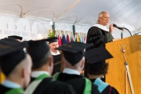 Professor Yunus Delivers Commencement Speech at Babson College, USA