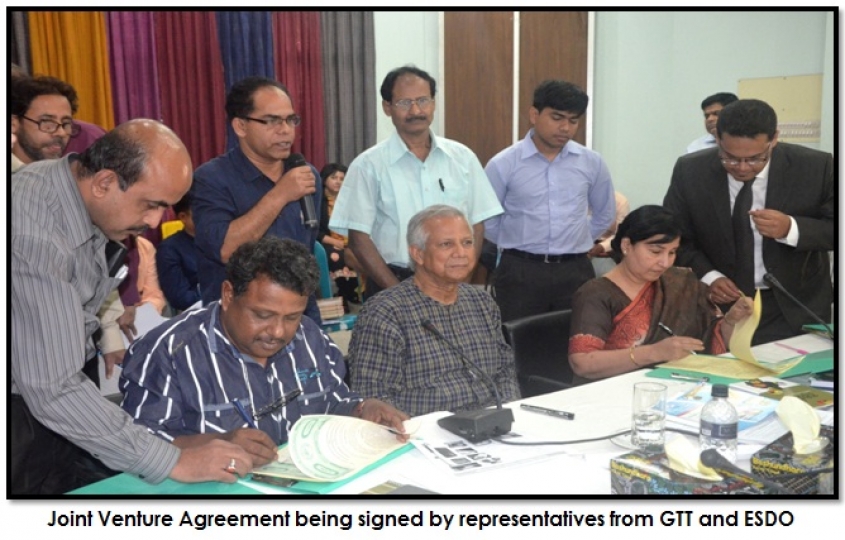Grameen Telecom Trust Signs Joint Venture Agreements